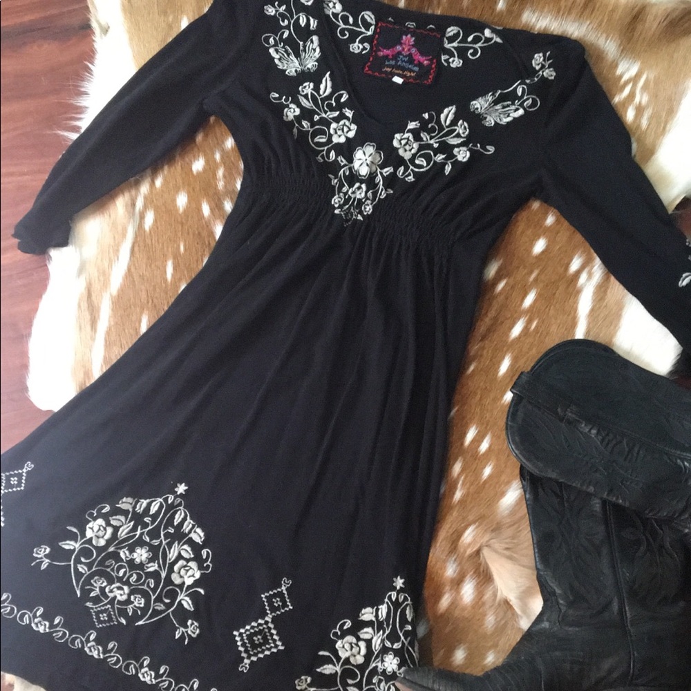 Boho Chic Johnny was couture line dress
